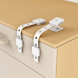 10PCS Child Safety Locks,Baby Proof Cabinets,Drawers with Easy Adjustable Strap 