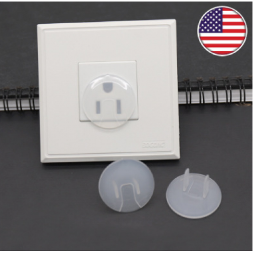 20PCS Waterproof Plastic US Plug Socket Covers Baby Electrical Socket Safety