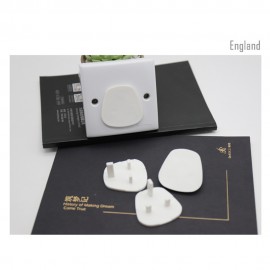 10 Pack Plug cover of British standard power socket for protection against electric shock 