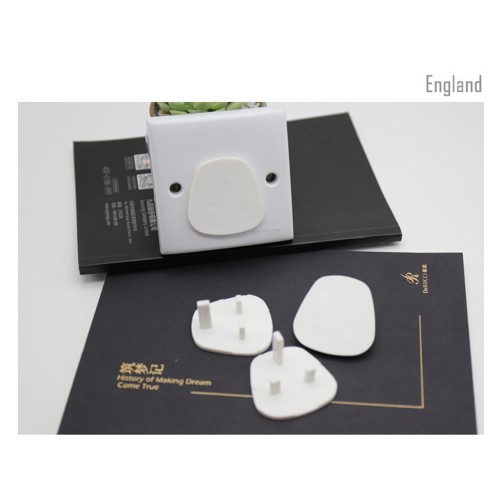 10 Pack Plug cover of British standard power socket for protection against electric shock