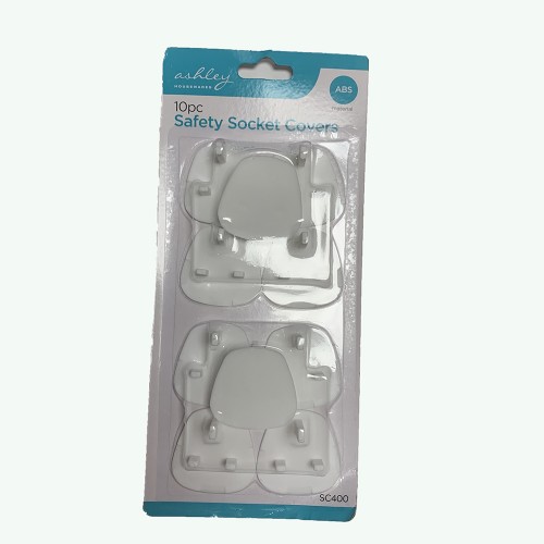 10 Pack Plug cover of British standard power socket for protection against electric shock