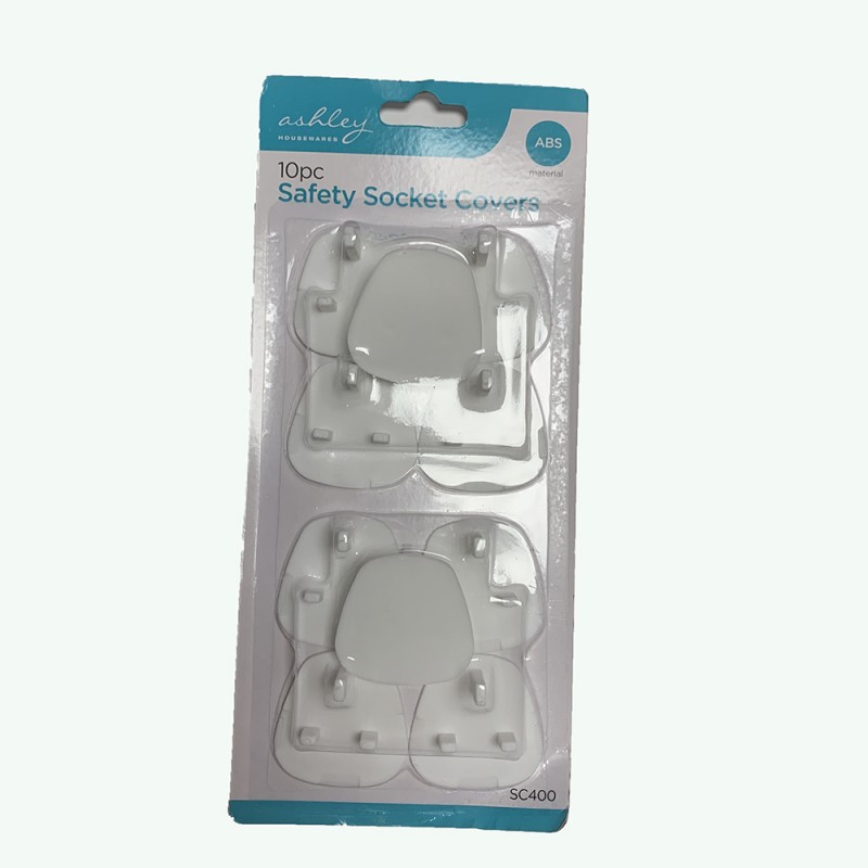 10 Pack Plug cover of British standard power socket for protection against electric shock 