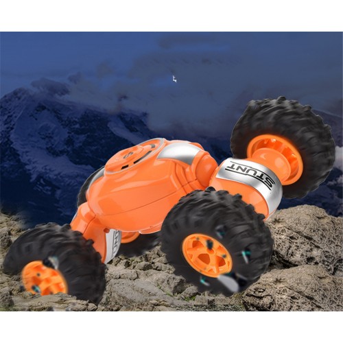 Remote Control Car Toys for 6-12 Year Old Boys RC Stunt Car 2.4GHZ 360Rotation Double Roll Truck Beach Pool Lake Water Toys Gi