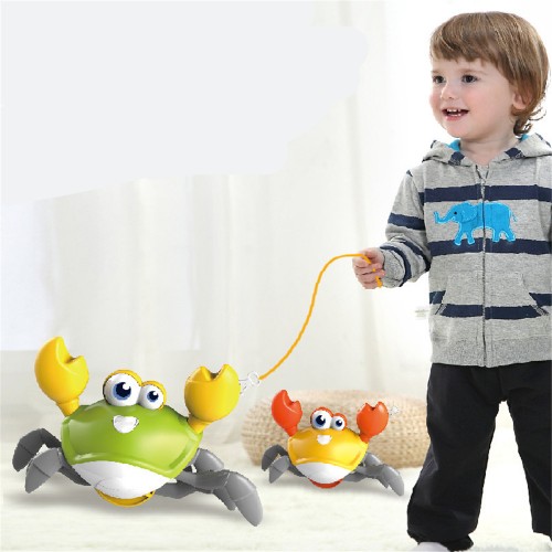 5pcs Amphibious pull line crab bathroom bath splashing toys children beach splashing crabs