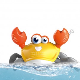 5pcs Amphibious pull line crab bathroom bath splashing toys children beach splashing crabs 