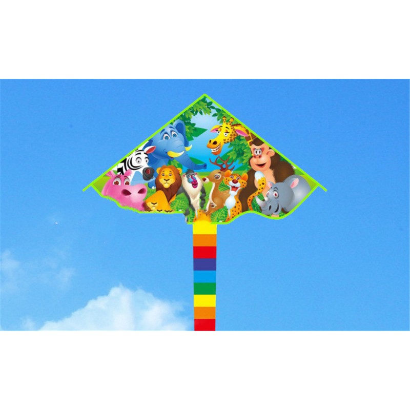 5PCS156 Kids Gift Flat 1.2m Eagle Kite Children Flying Bird Kites Windsock Outdoor Garden Cloth Kites Toys