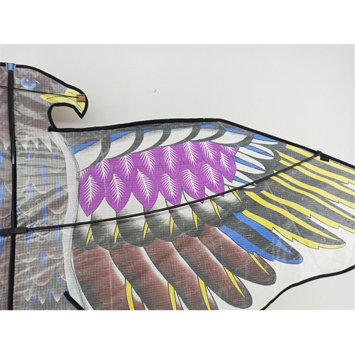 Triangle qudiao big eagle kite wholesale good flying many bright cloth