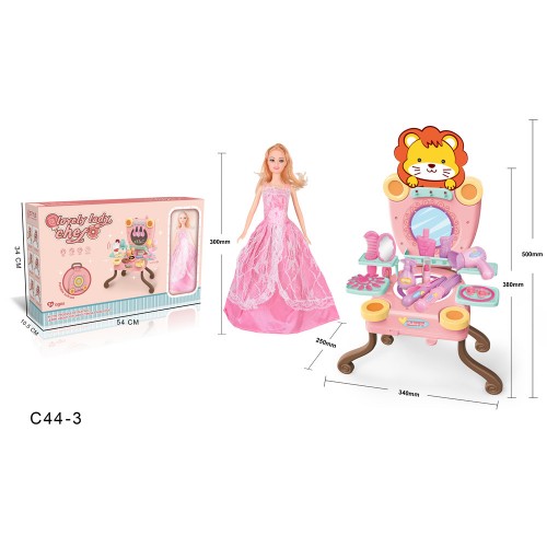 5 PCS make up kit pretend play kids makeup set for kids girl kids cosmetics Beauty Set Toys makeup bag kit toy for girl cosmetic