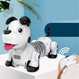 Children infrared remote control gesture sensing dachshund intelligent following electronic pet dog simulation robot dog 