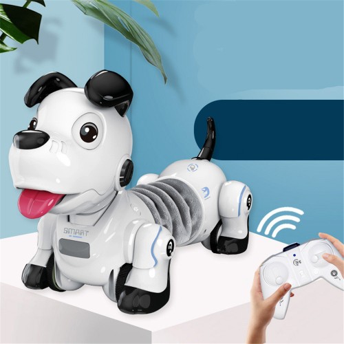 Children infrared remote control gesture sensing dachshund intelligent following electronic pet dog simulation robot dog