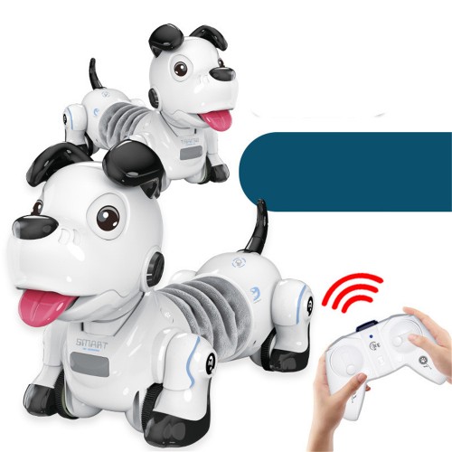 Children infrared remote control gesture sensing dachshund intelligent following electronic pet dog simulation robot dog