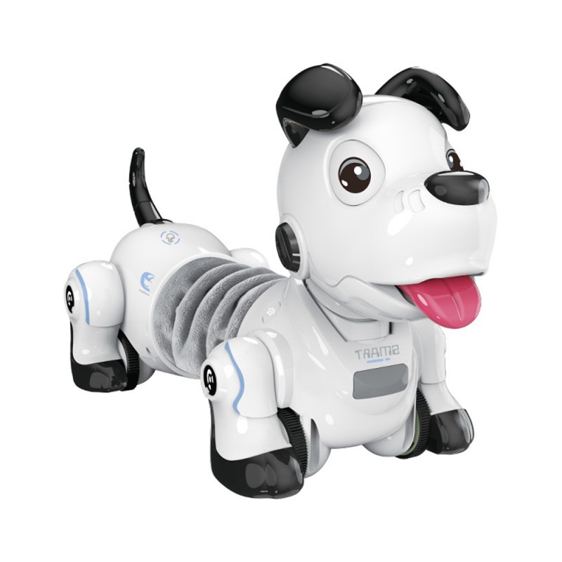 Children infrared remote control gesture sensing dachshund intelligent following electronic pet dog simulation robot dog 