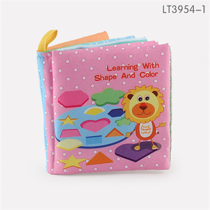 Nontoxic Fabric Soft Baby Bath Cloth Books,Early Education Toys & Waterproof Baby Books for Toddler 