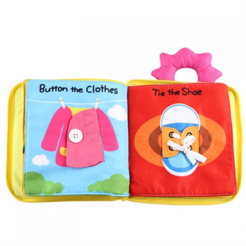 Customized 3D Soft Baby Cloth Busy Book Early Learning Educational My Quiet Book