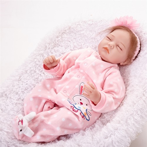 Clothes replaceable 3D eyes 8 inch newborn reborn dolls baby mini doll toy for kids girls boys sale