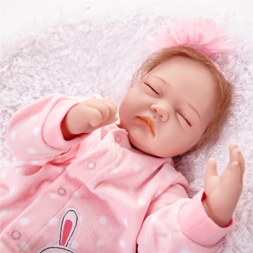 Clothes replaceable 3D eyes 8 inch newborn reborn dolls baby mini doll toy for kids girls boys sale