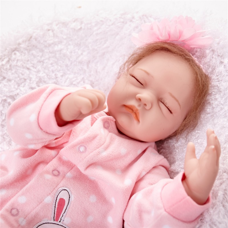 Clothes replaceable 3D eyes 8 inch newborn reborn dolls baby mini doll toy for kids girls boys sale 