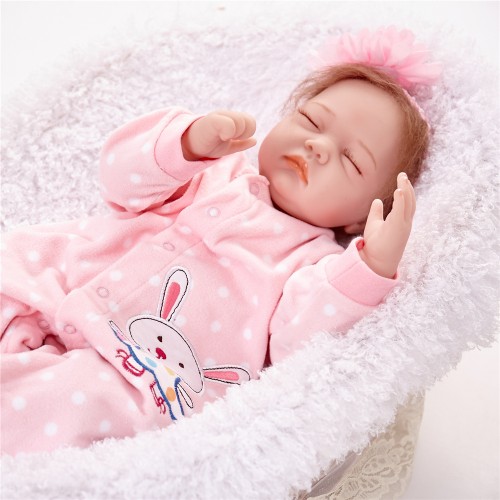 Clothes replaceable 3D eyes 8 inch newborn reborn dolls baby mini doll toy for kids girls boys sale