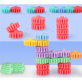 2022 China New Kids Educational Toys Magnetic Tiles Magnetic Blocks Toy Plastic Building Blocks 