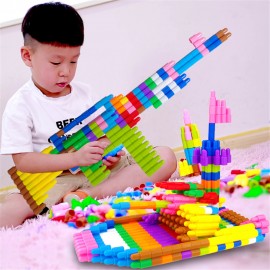 3D Plastic Intelligence Devil Magic Tower Kids Toys Science Toy Building Blocks Children Educational Toys 