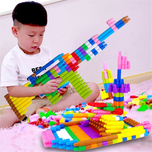 3D Plastic Intelligence Devil Magic Tower Kids Toys Science Toy Building Blocks Children Educational Toys