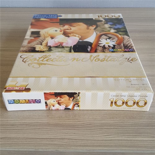 Paper puzzle 500 pieces 1000 pieces gift box creative children's puzzle game card toy DIY