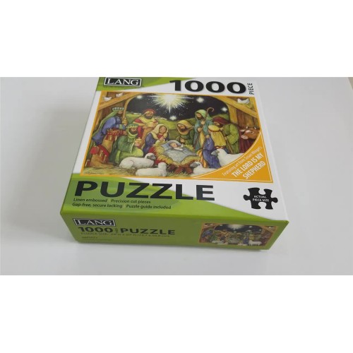 Paper puzzle 500 pieces 1000 pieces gift box creative children's puzzle game card toy DIY