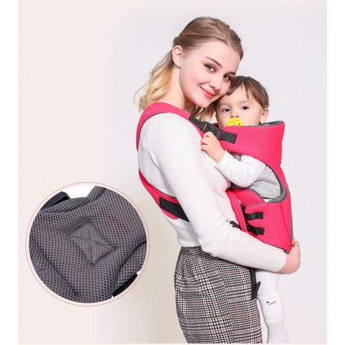 Soft Baby Carrier Convertible Travel Carrier with Adjustable Straps And Breathable Mesh For Newborns