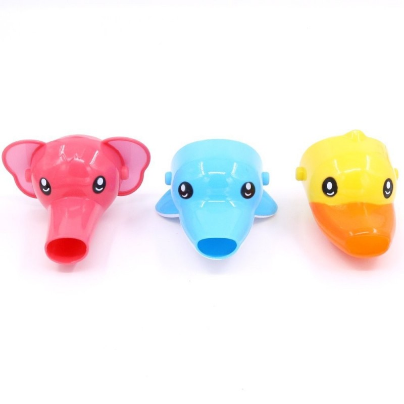 10 PCS Wholesale 2022 Easy On/Off Protect Kids Cute Animal Faucet Extender