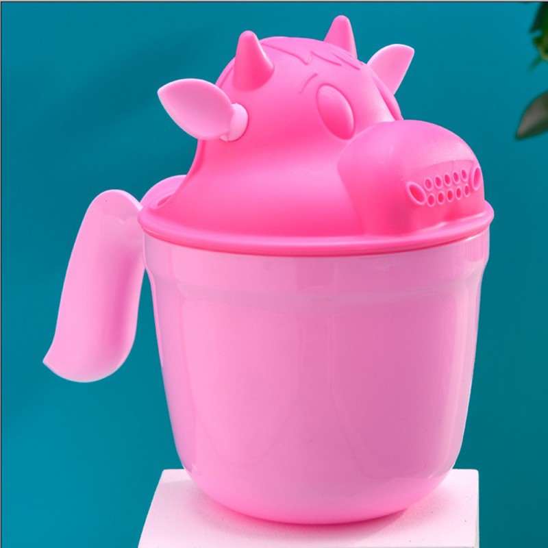 10 PCS Animal Shape Baby Bath Waterfall Rinser Kids Shampoo Rinse Cup