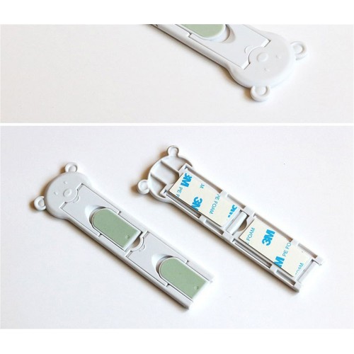 10PCS Children window safety lock baby anti-clip hand cabinet sliding door lock