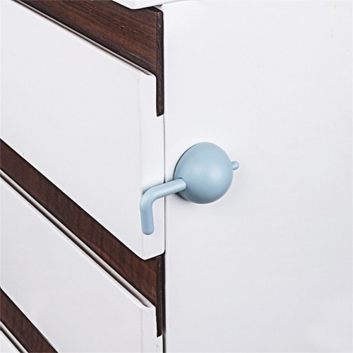 10PCS Cupboard Locks for Children, Child Safety Strap Locks