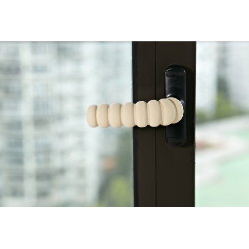 2pcs new design gourd-shaped anti static soft door handle