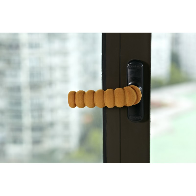 2pcs new design gourd-shaped anti static soft door handle 