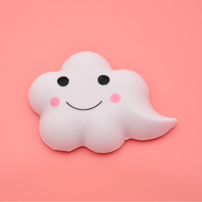 10PCS Wall Protectors Smile Cloud Bumper Fridge Sticker 