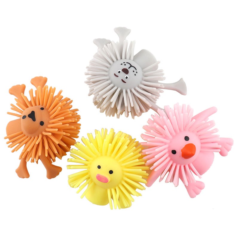 10pcs Finger Puppet Novelty Toys Finger Doll Props Animal Finger Puppet Gift for Kids 