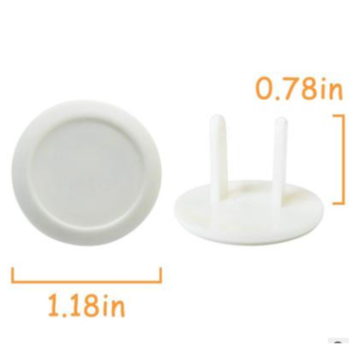 20PCS American standard protection against electric shock children power plug 2 phase protection cover 