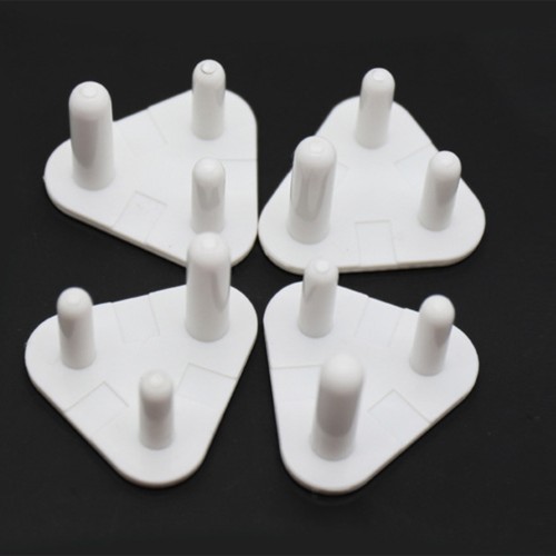 10 Pack hole socket cover child protection against electric shock triangle socket protective cover