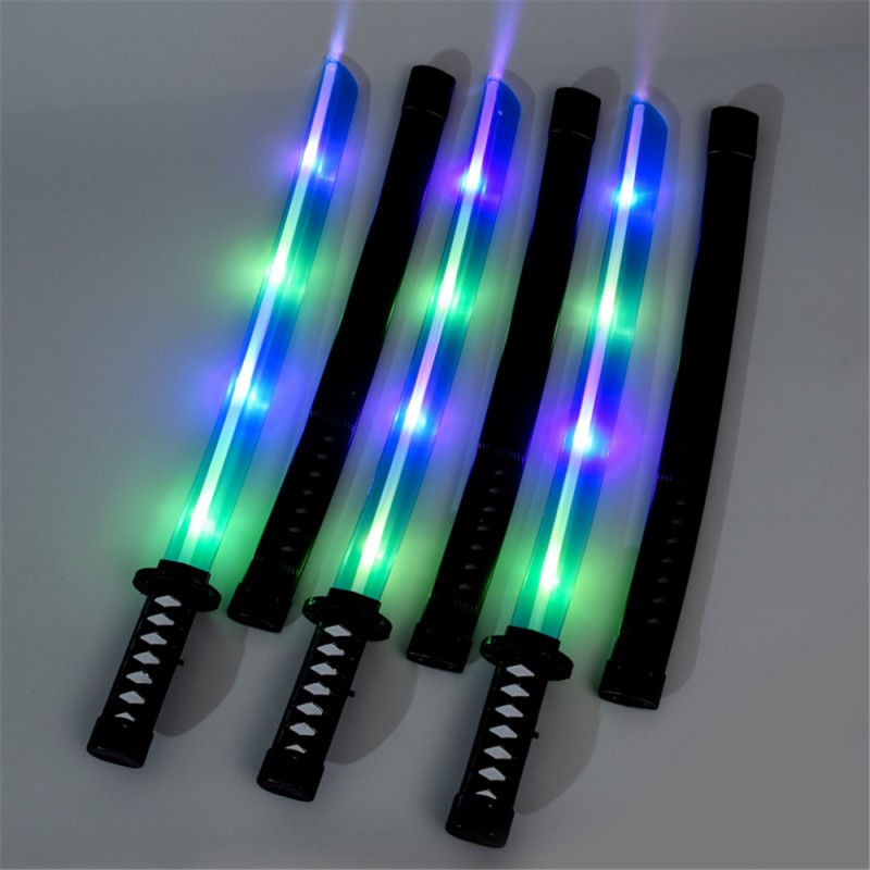 10PCS Light samurai sword large light samurai sword 