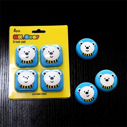 10PCS Door Stopper Wall Protector Quiet, Shock Soft Rubber