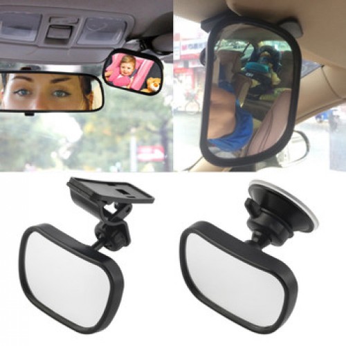 Amazon Hot Selling Safety Rectangle View Backseat Monitor Rear Facing Baby Car Mirror Safety