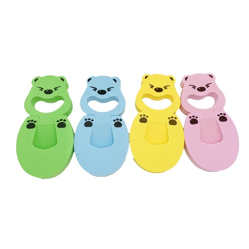 2PCS Baby Safety Foam Door Jammer Guard Finger Protector Stoppers Animal Designs