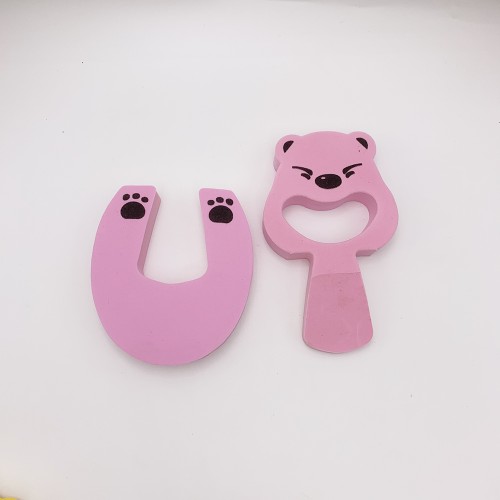 2PCS Baby Safety Foam Door Jammer Guard Finger Protector Stoppers Animal Designs