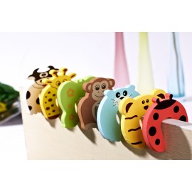 10pcs Design Funny Animal Foam Door Stopper Cushion Children Safety Finger Pinch 