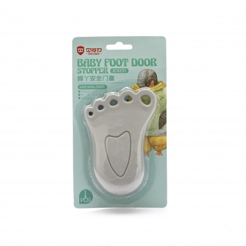 2PCS Baby Product Foot Shape Of Door Stopper Safety