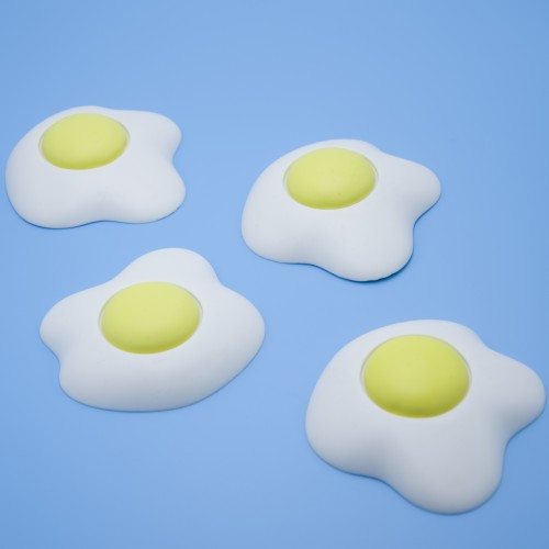 2PCS Newly Baby Safety Egg Design Silicone Bathroom Door Stopper