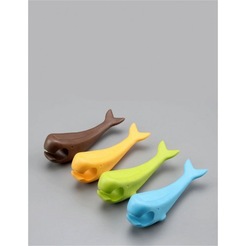 10PCS whale Door Stops Wedges, Soft-Touch Rubber