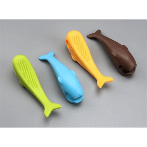 10PCS whale Door Stops Wedges, Soft-Touch Rubber