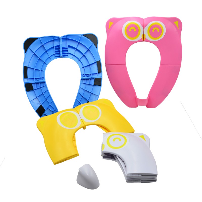 1pcs Portable Folding Large Non-slip Silicone Pads Potty Training Seat for Kids 