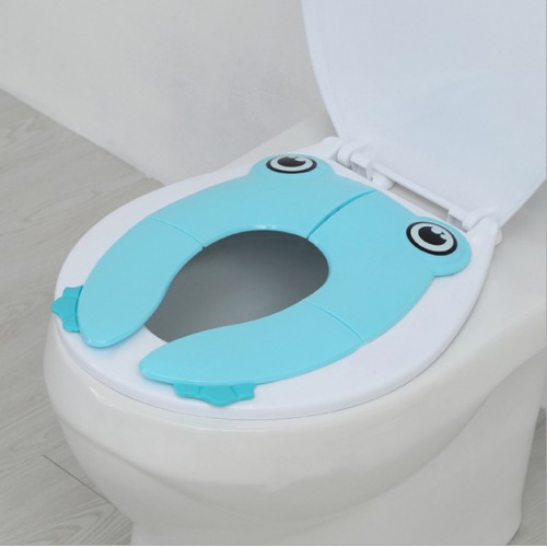 1PCS Portable Toilet Training Seat for Toddlers, Boys & Girls. Folding Travel Potty Seat